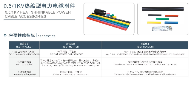 1KV二芯热缩终端