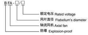 BFA系列防爆轴流风机