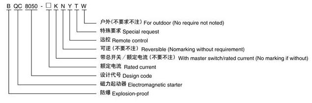 BQC8050系列防爆防腐磁力起动器