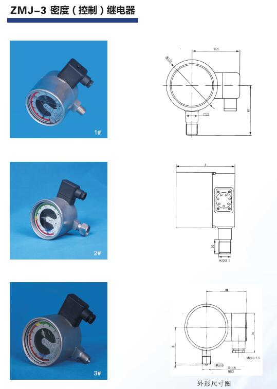 ZMJ-3   型密度继电器
