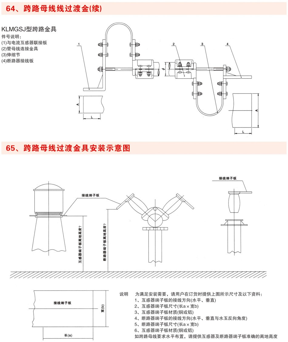跨路母线线过渡金（续）