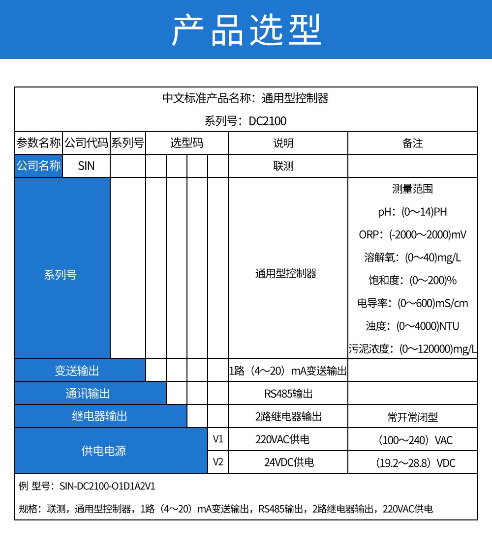 SIN-DC2000/2100全功能控制器