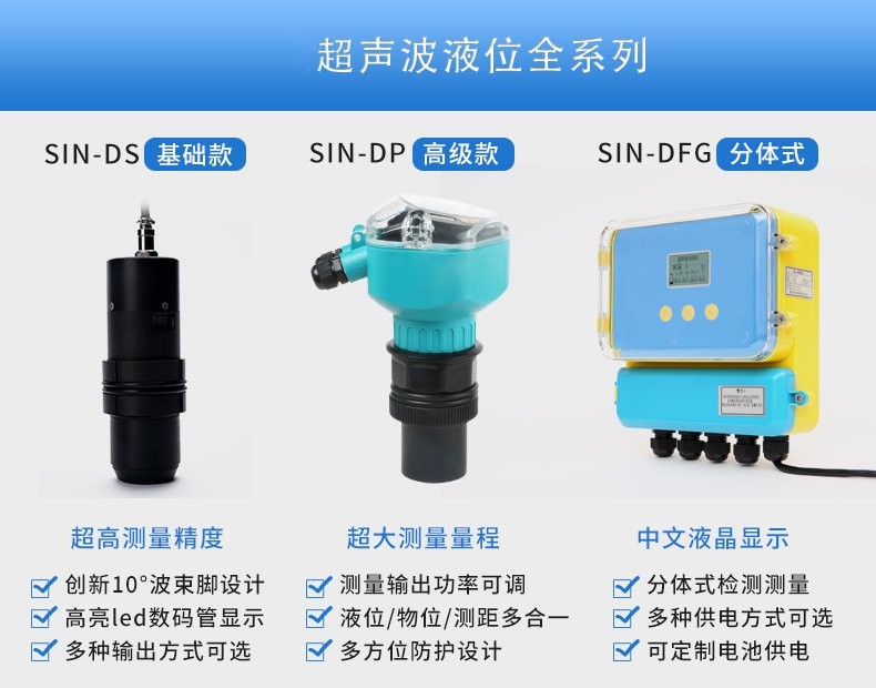SIN-DFG_基础款_分体式超声波液位计