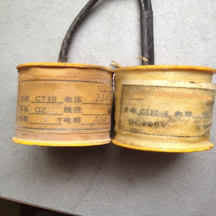 CT19弹簧操作机构线圈分合闸线圈 DC220V 190欧 106欧 124欧