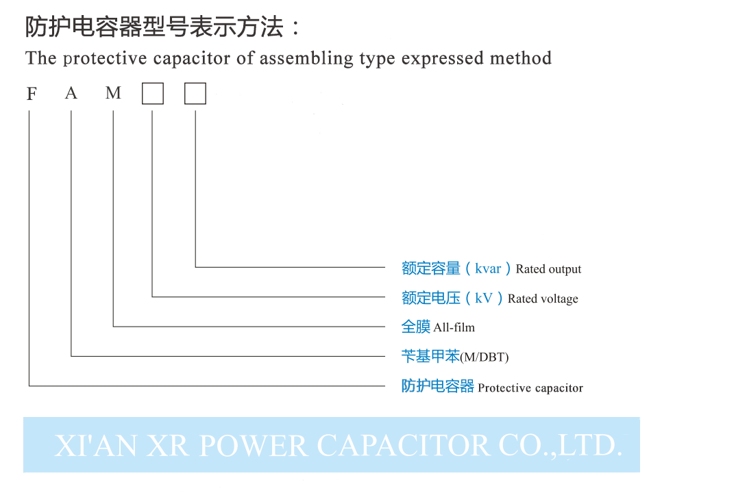 高压防护电容器