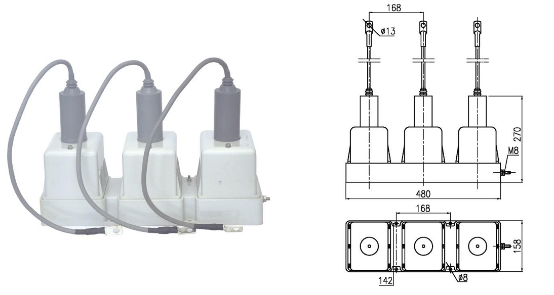ZR 系列阻容吸收器(10kv及以下电器使用)