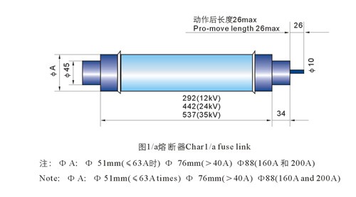 XRNT-12KV高压限流熔断器