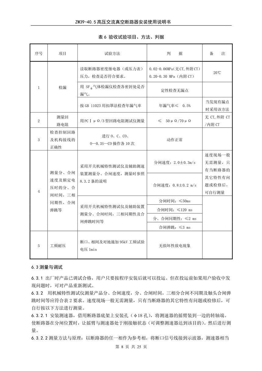 ZW39-40.5户外高压真空断路器