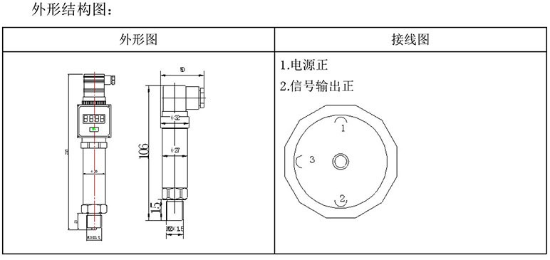 CYR2(X)压力变送器