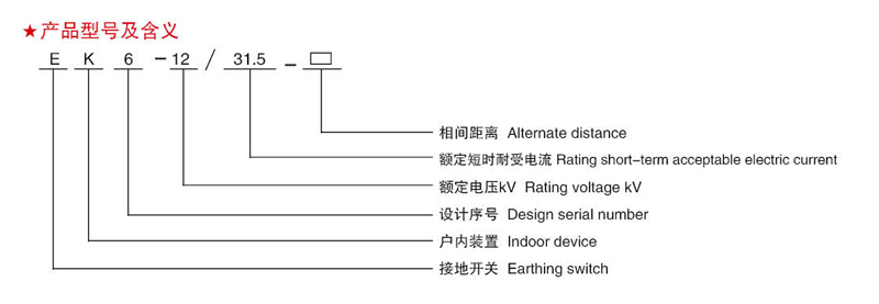户内高压交流接地开关