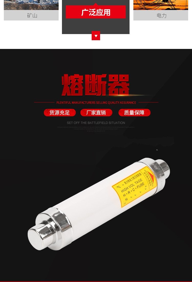 XRNP-10 0.5-3.15A-高分断能力高压熔断器