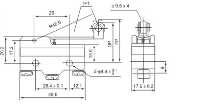 TM-1073微动开关