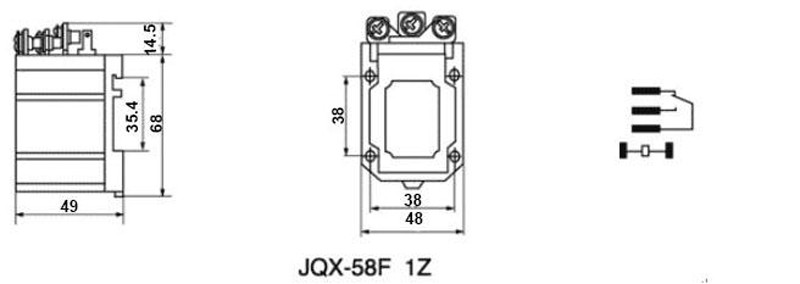 ND22C(JQX-58F)大功率继电器