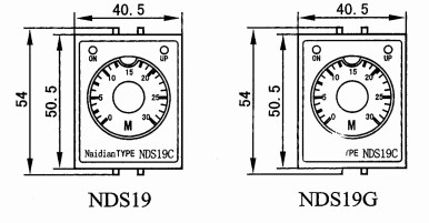 NDS19(AH3 ST2P)电子式时间继电器