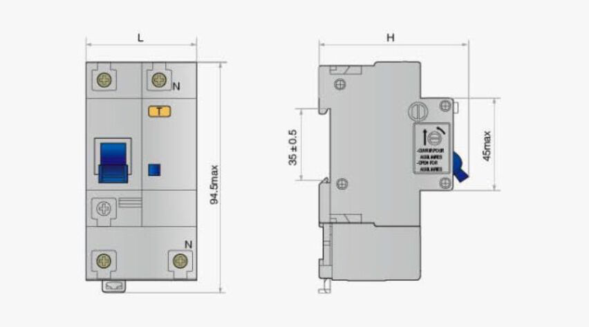 DZ47LE-63系列剩余电流断路器