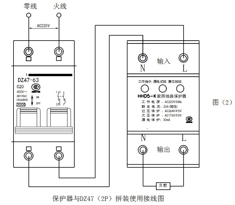 NDD5-1(HHD5-1)家用线路保护器