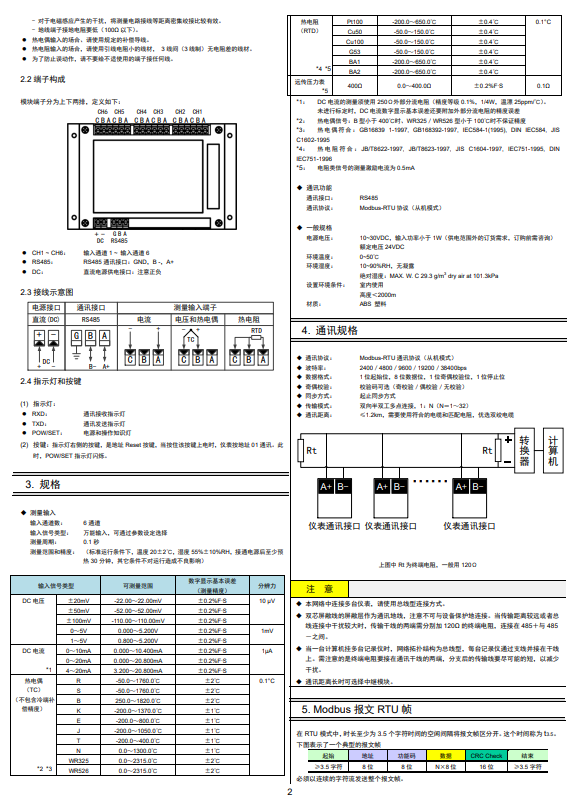 XP2006信号采集模块