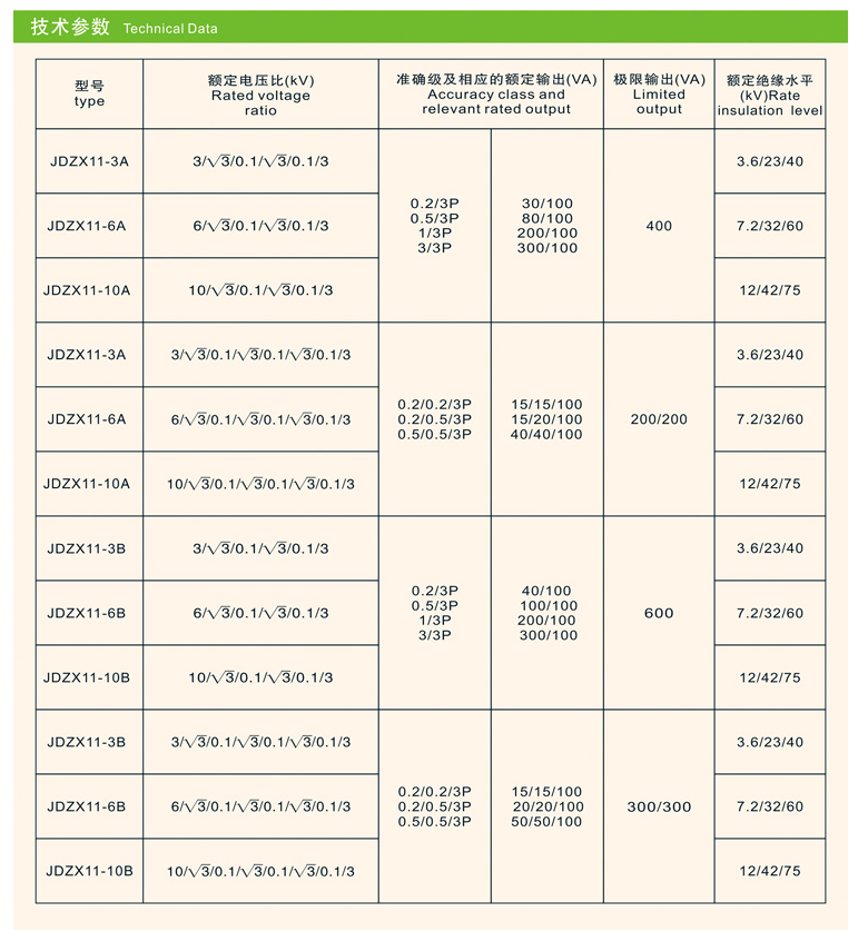 JDZX11-10A电压互感器