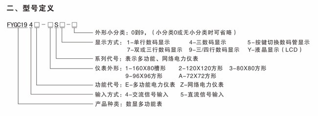FYGC194系列多功能电力仪表、网络电力仪表