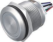 HBDGQ19F-10WE/P/△△△/▲/◎型19mm金属轻触开关