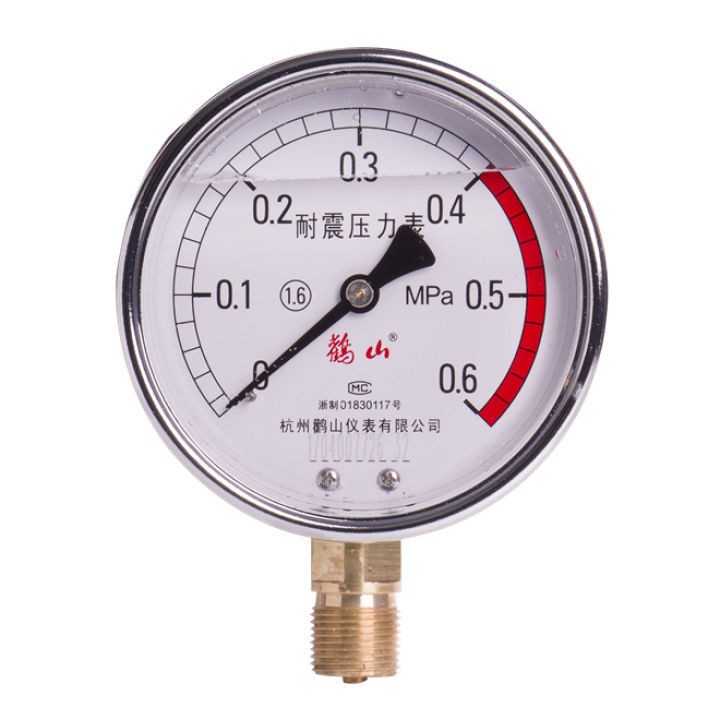 YN100耐震压力表