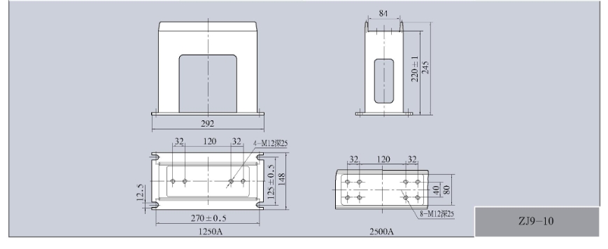ZJ1-10(Q)系列绝缘支柱