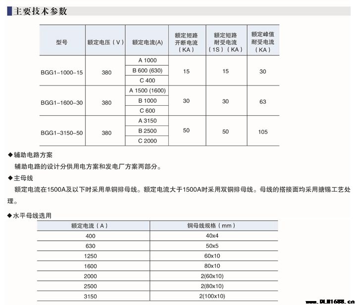 BGG1(GGD)型低压固定式成套开关设备