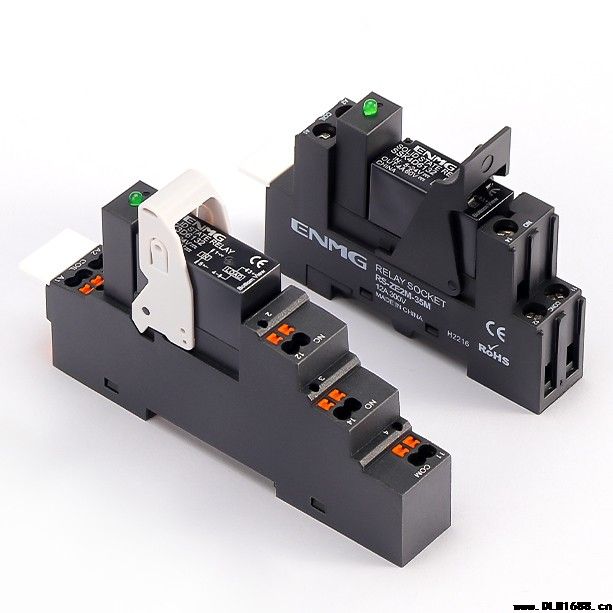 固态继电器 与G2RL HF115F相同 适用DIN 35mm导轨底座套装SSK