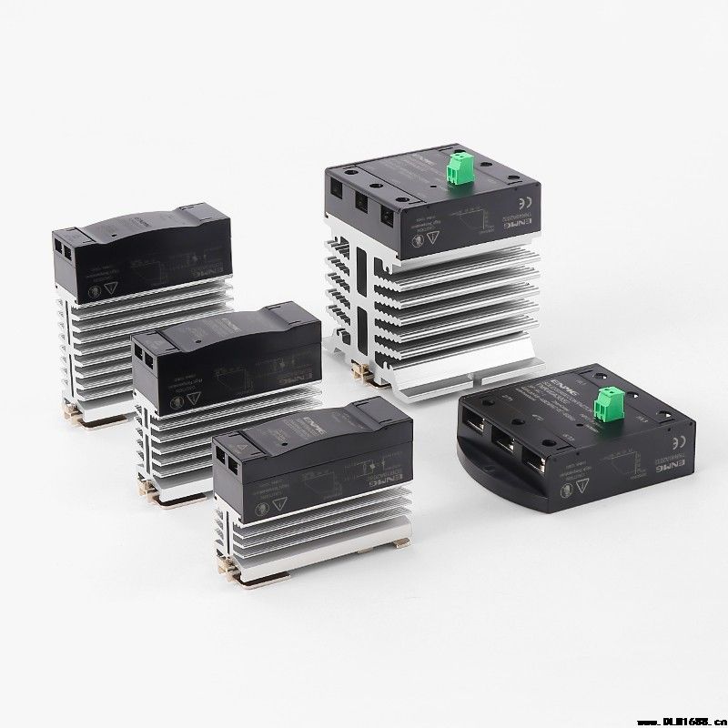 固态继电器 自带散热器一体化DIN标准35mm导轨安装模块SDR
