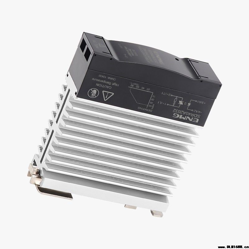 固态继电器 自带散热器一体化DIN标准35mm导轨安装模块SDR