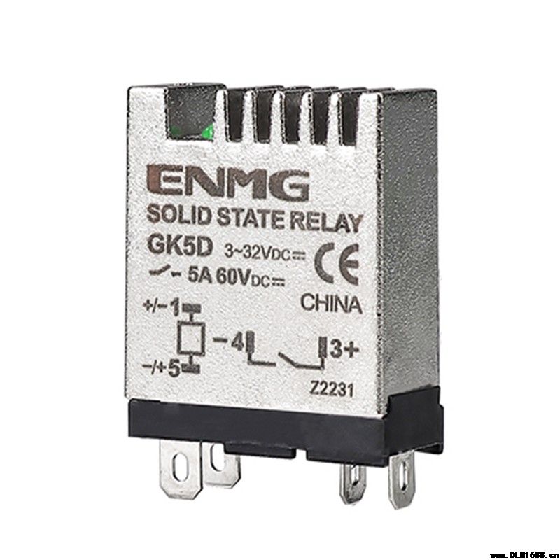 固态继电器 与纤薄型接口继电器相同 增强散热铸铝合金外壳GK5A GK5D GK12D